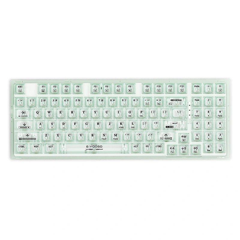 Why Choose a 94 Keys Mechanical Gaming Keyboard Wired for Precision Gaming and Productivity?